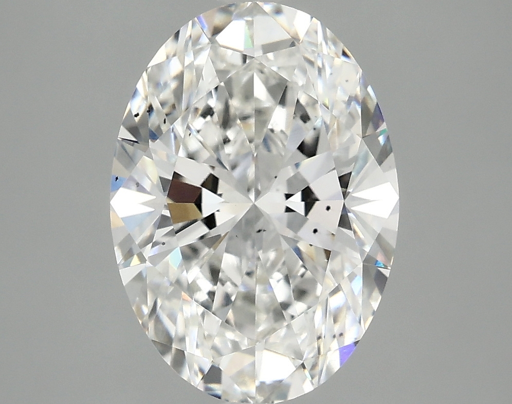 3.13 ct LabGrown Oval F SI1