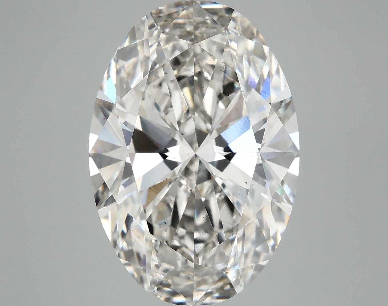 7.08 ct LabGrown Oval H VS2