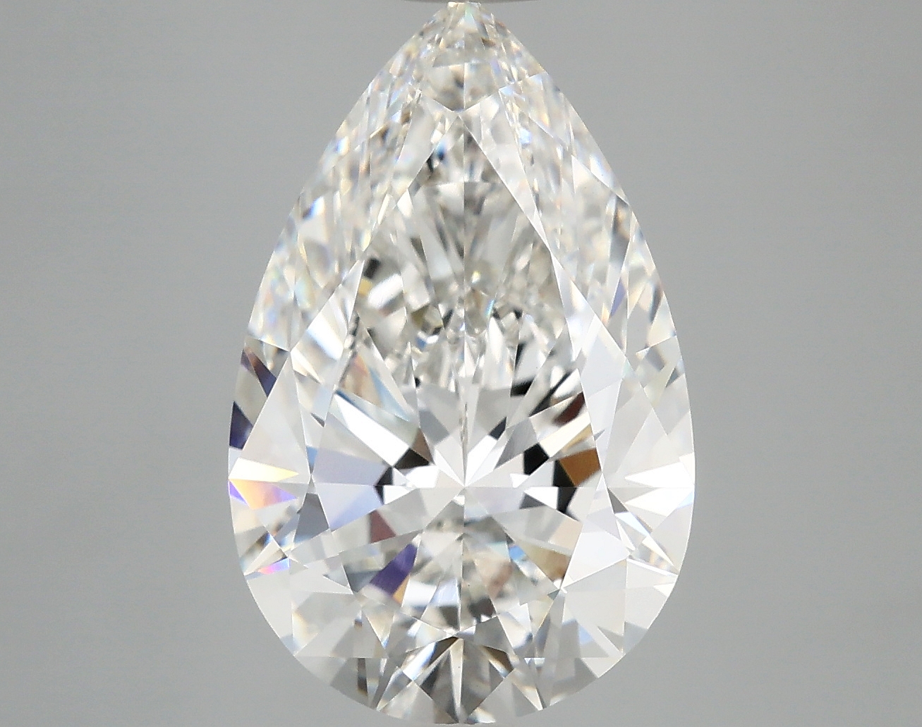 5.58 ct LabGrown Pear G VS1