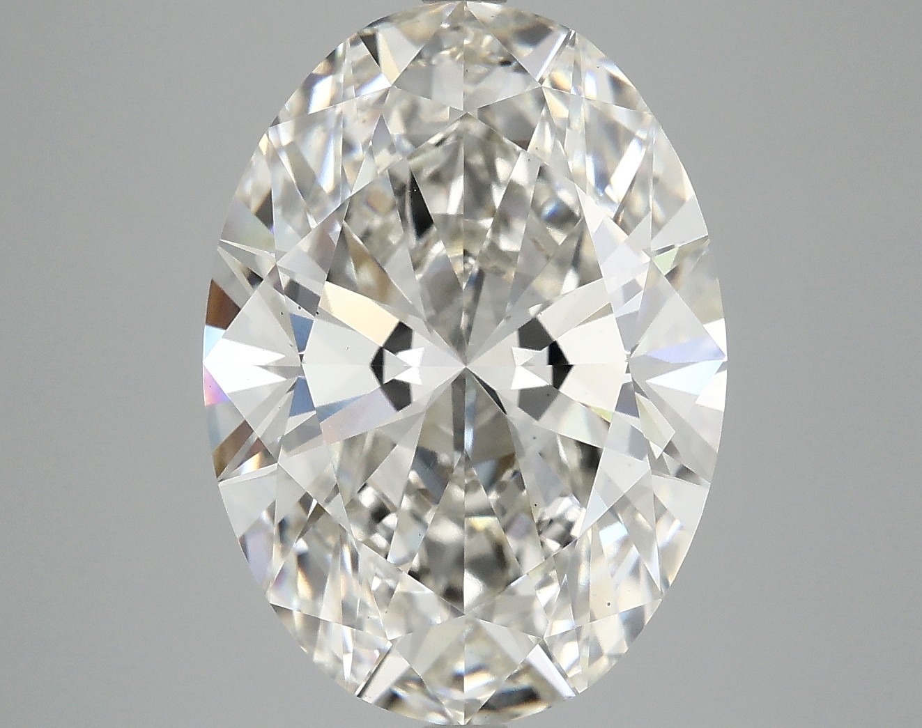 7.23 ct LabGrown Oval H VS1