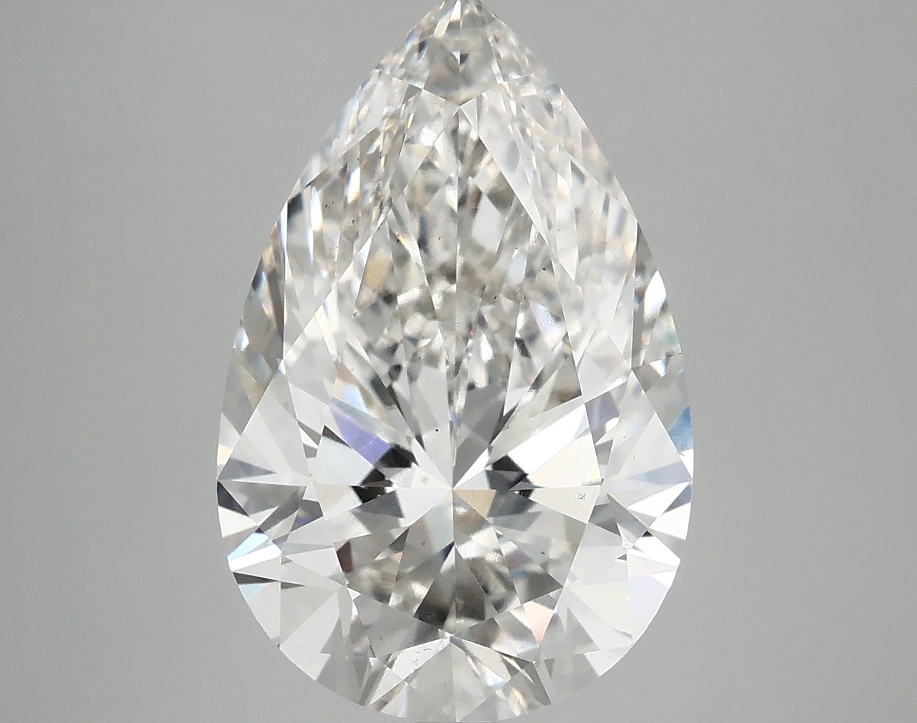 5.69 ct LabGrown Pear G VS2