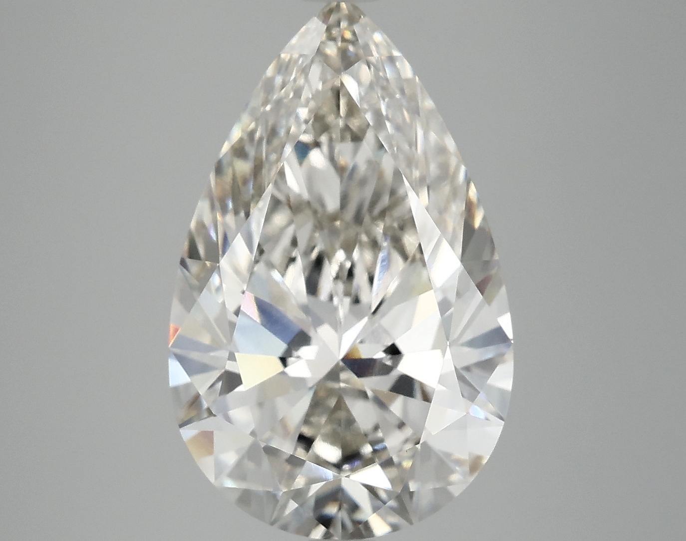 5.76 ct LabGrown Pear H VS1
