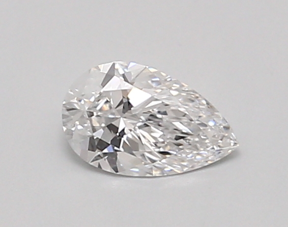 0.46 ct LabGrown Pear D VVS2