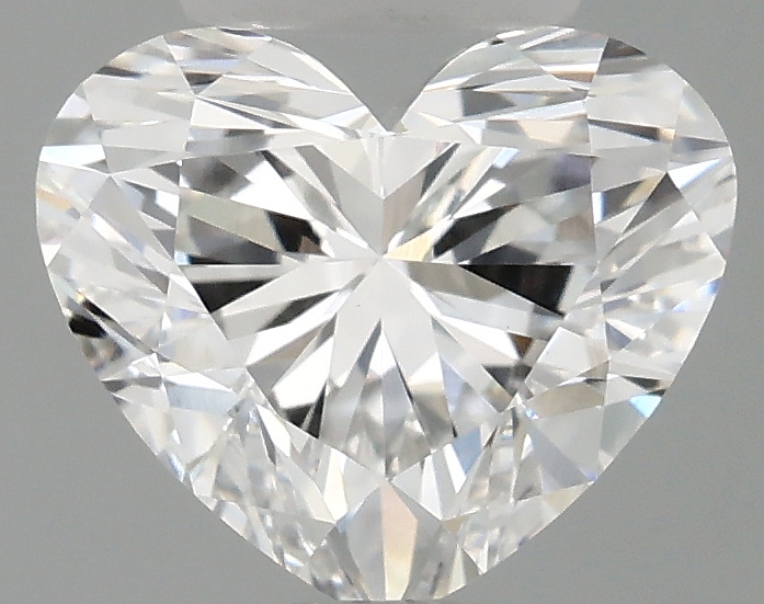 0.91 ct LabGrown Heart E VVS2