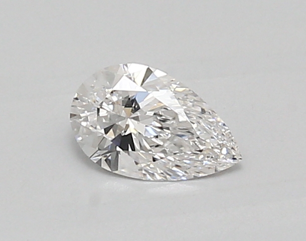 0.54 ct LabGrown Pear D VVS1