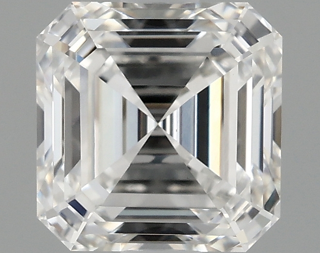 0.99 ct LabGrown Asscher F VVS2