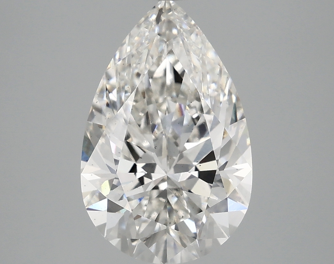 3.5 ct LabGrown Pear F SI1