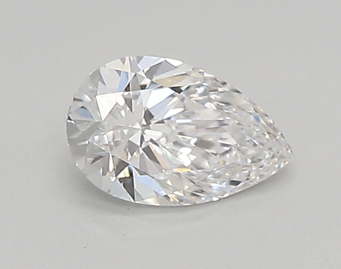 0.42 ct LabGrown Pear D VVS1