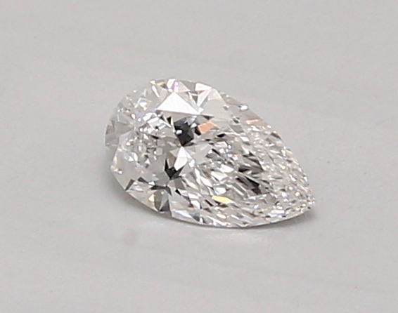 0.37 ct LabGrown Pear D VVS1