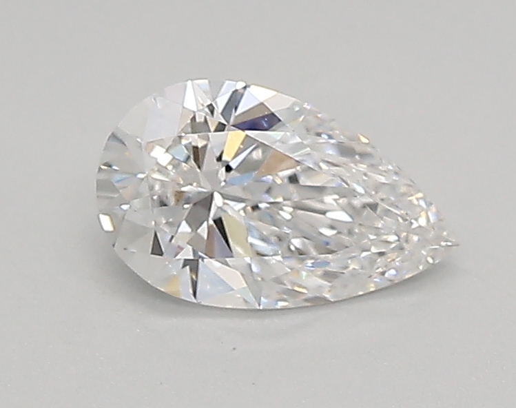 0.53 ct LabGrown Pear D VVS1