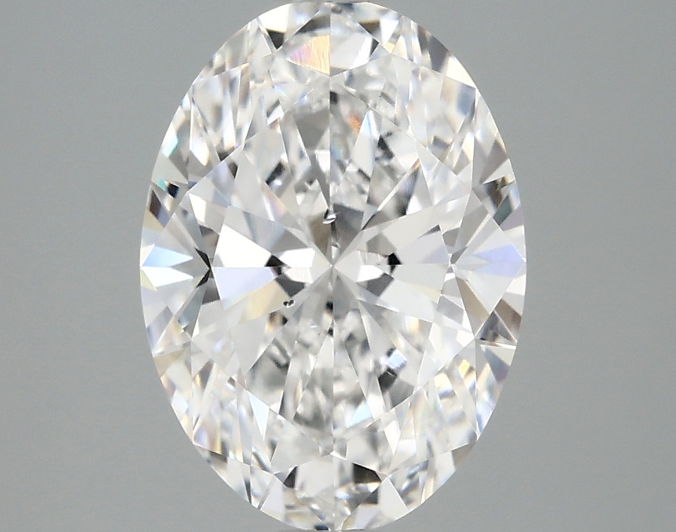 2.5 ct LabGrown Oval D SI1