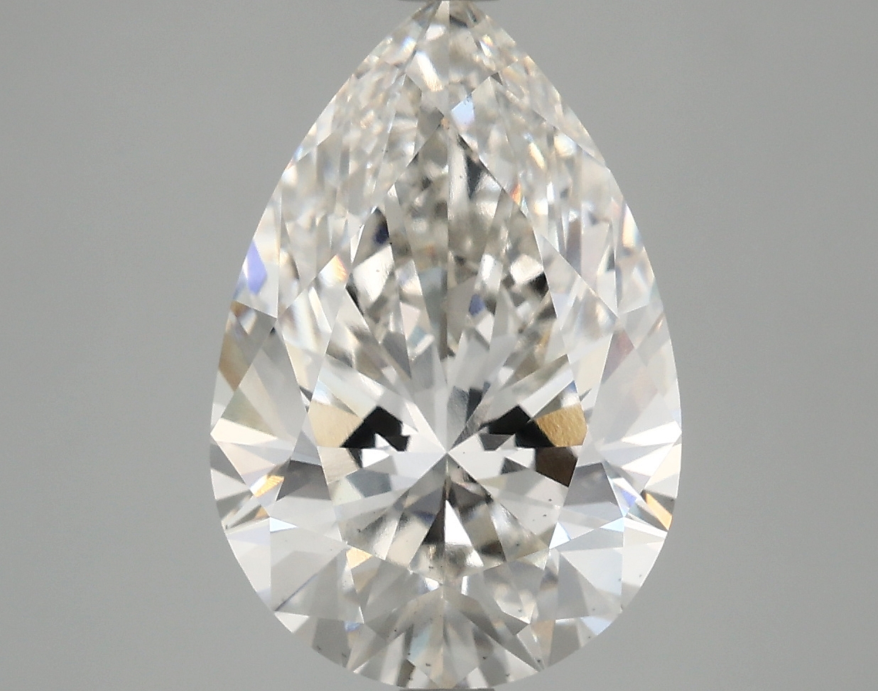 5.73 ct LabGrown Pear G VS2