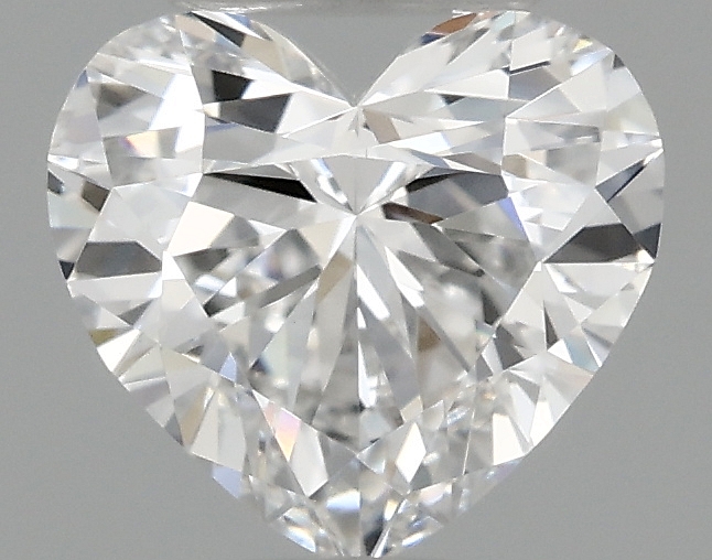 0.91 ct LabGrown Heart E VVS2