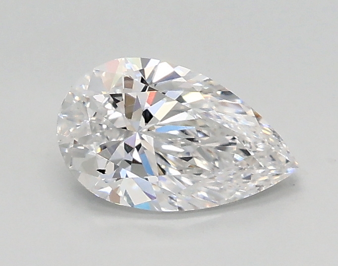 0.54 ct LabGrown Pear D VVS1