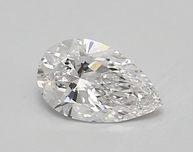 0.75 ct LabGrown Pear D VS2