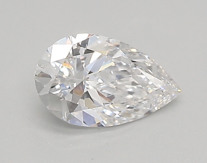 0.51 ct LabGrown Pear D VVS1
