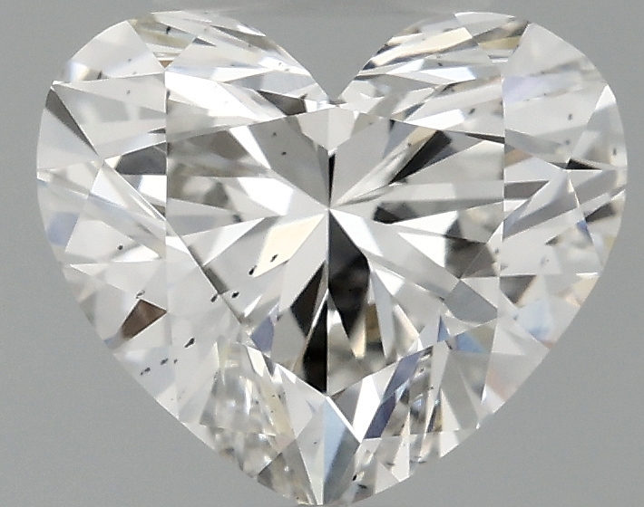 1.1 ct LabGrown Heart F SI1