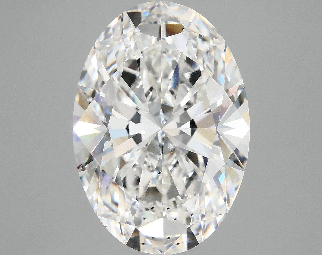 6.85 ct LabGrown Oval E SI1