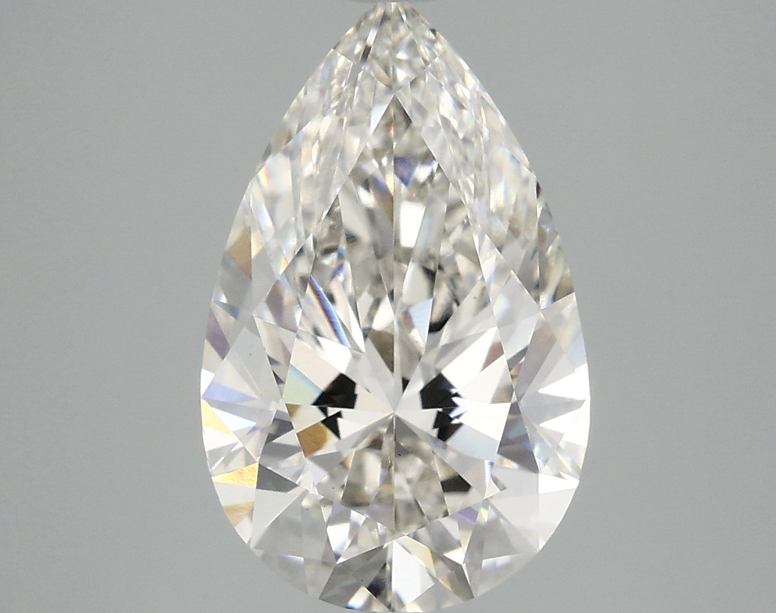 3.3 ct LabGrown Pear G VS1