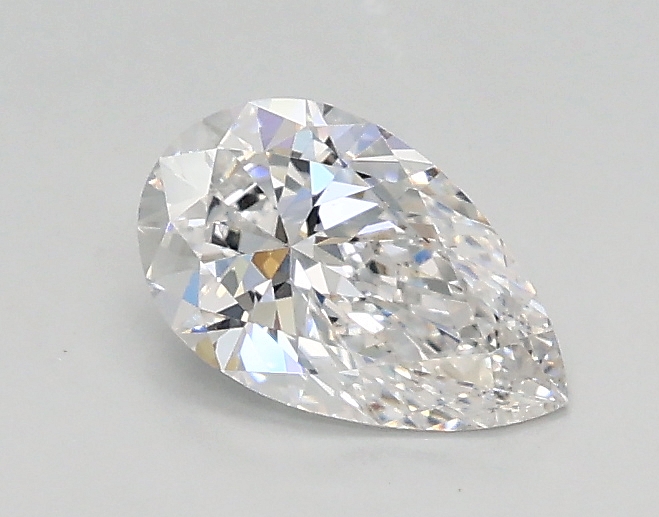 0.46 ct LabGrown Pear D VVS2