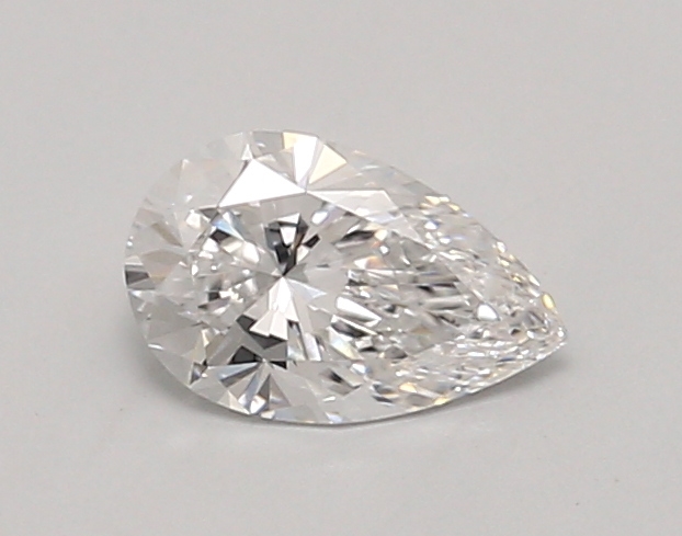 0.75 ct LabGrown Pear D VVS2