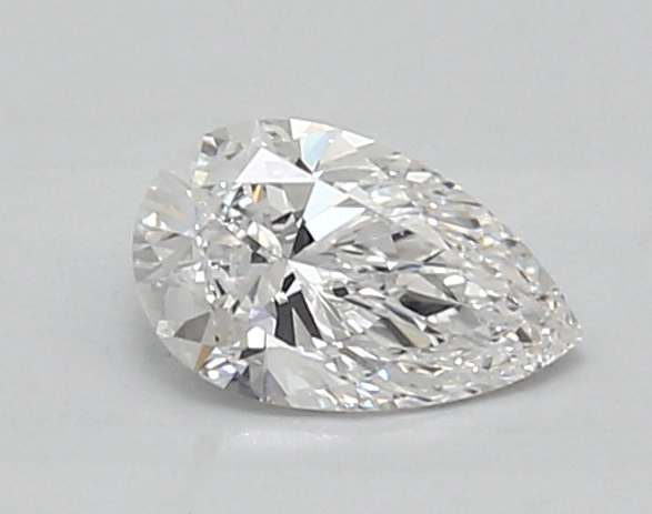 0.87 ct LabGrown Pear D VS1