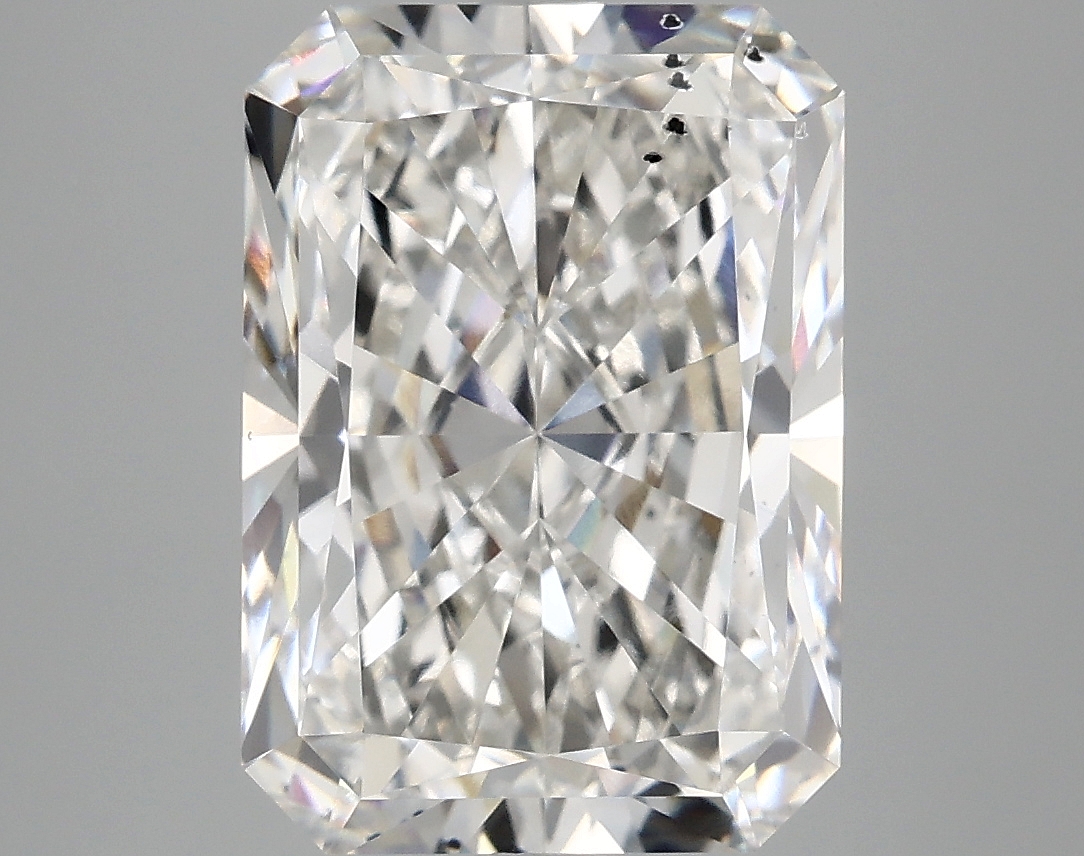 6.07 ct LabGrown Radiant F SI1