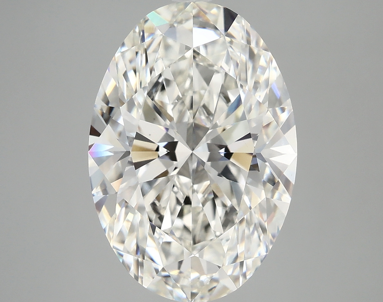 5.92 ct LabGrown Oval H VS1