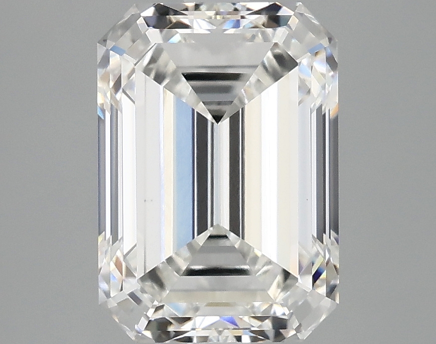 3.46 ct LabGrown Emerald F VS1