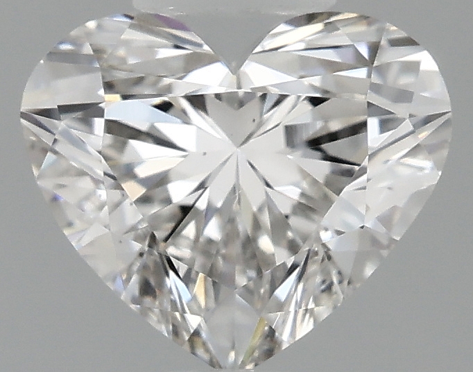 0.97 ct LabGrown Heart F VS2