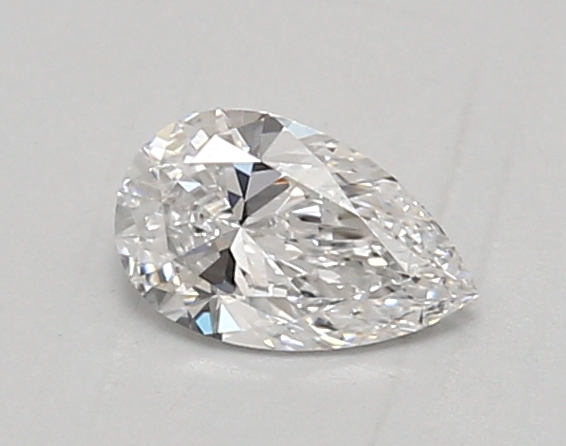 0.53 ct LabGrown Pear D VVS1