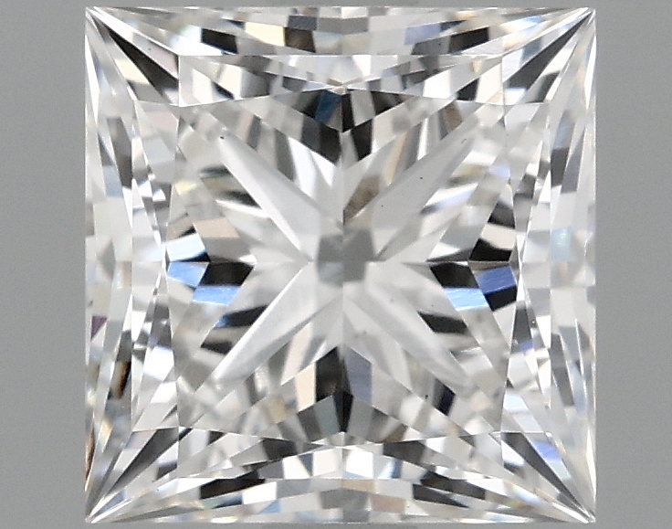 1.62 ct LabGrown Princess F VVS2