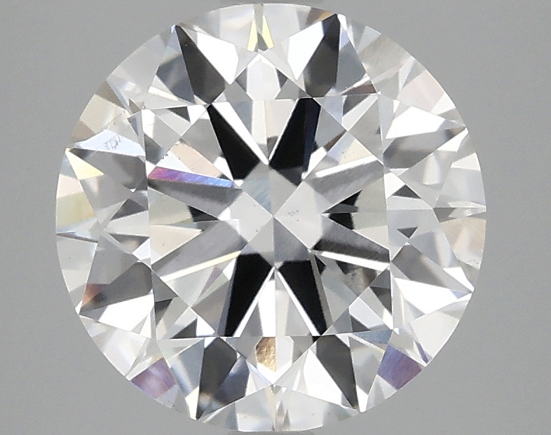 2.97 ct LabGrown Round brilliant E SI1