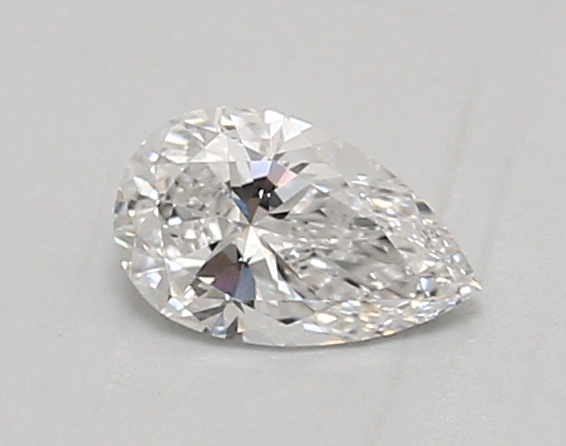 0.56 ct LabGrown Pear D VVS1