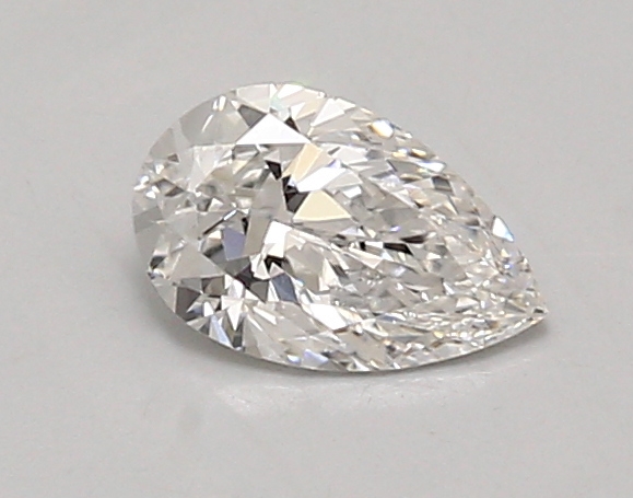 0.77 ct LabGrown Pear D VS1