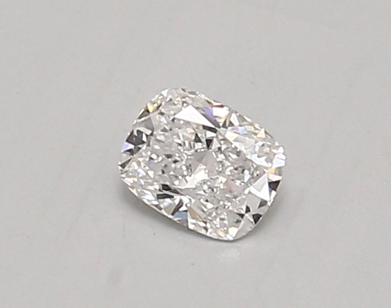 0.32 ct LabGrown Cushion D VVS2