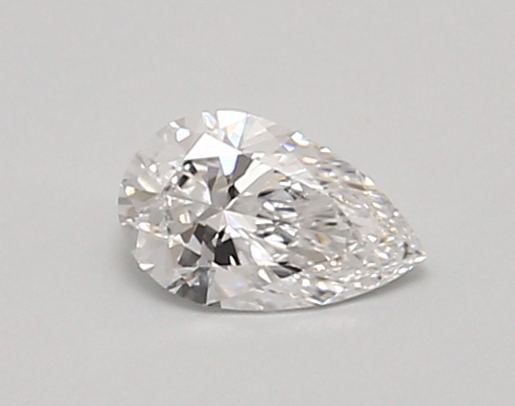 0.43 ct LabGrown Pear D VVS2