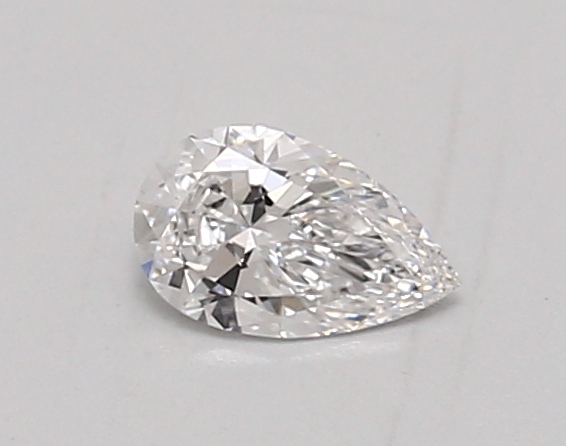 0.38 ct LabGrown Pear D VVS1