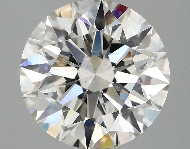 3.08 ct LabGrown Round brilliant G SI1