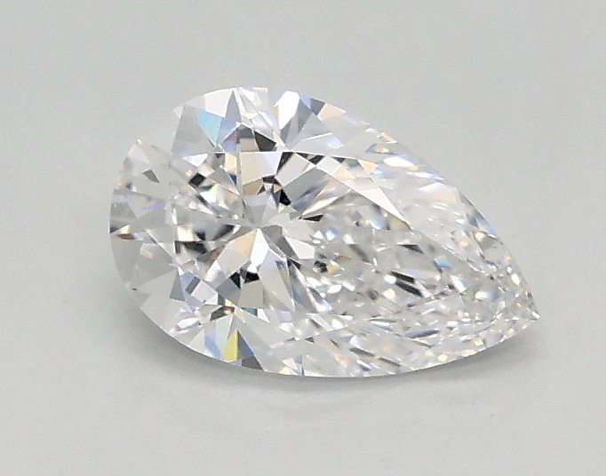 0.57 ct LabGrown Pear D VVS1