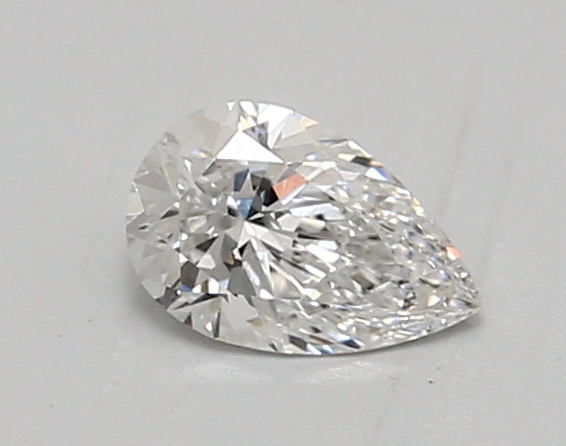 0.59 ct LabGrown Pear D VVS1