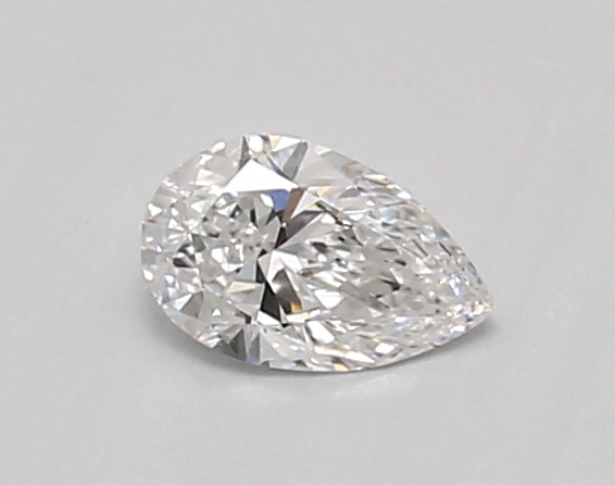0.4 ct LabGrown Pear D VVS2