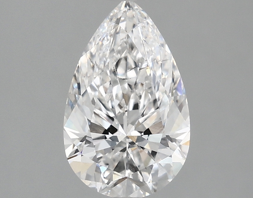1.59 ct LabGrown Pear D SI1