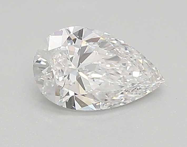 0.48 ct LabGrown Pear D VVS2