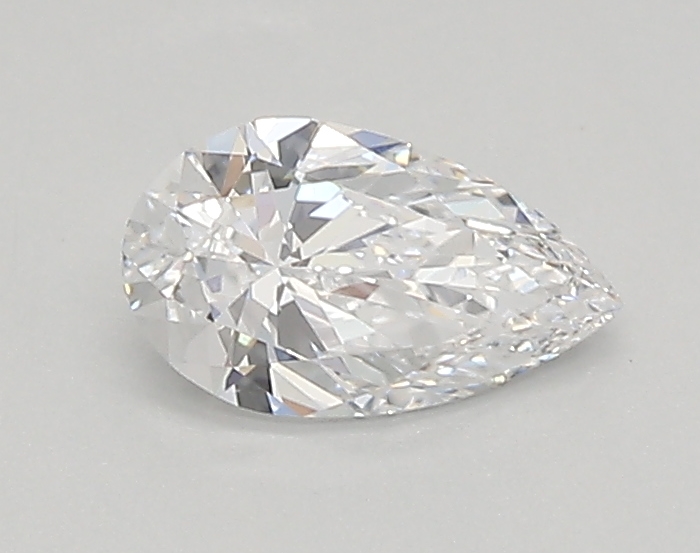 0.43 ct LabGrown Pear D VVS2