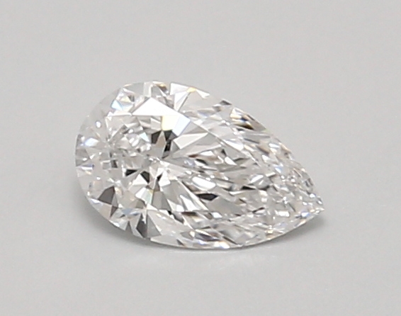 0.48 ct LabGrown Pear D VVS2