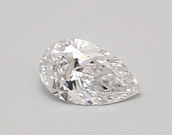 0.4 ct LabGrown Pear D VVS2