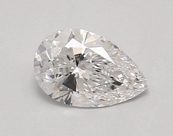0.81 ct LabGrown Pear D VVS2