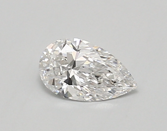 0.38 ct LabGrown Pear D VVS2