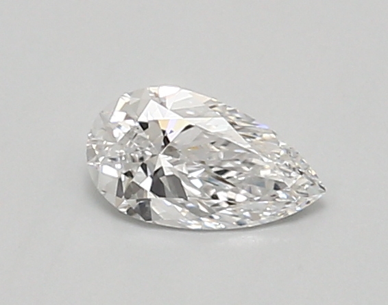 0.41 ct LabGrown Pear D VVS2